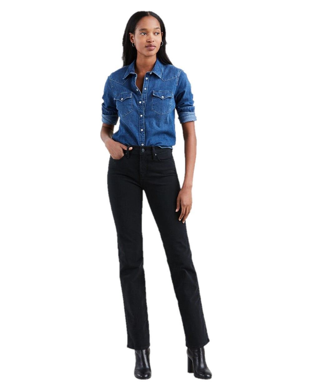 levi's jeans shaping straight 314