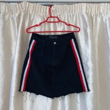 pretty little thing denim skirt