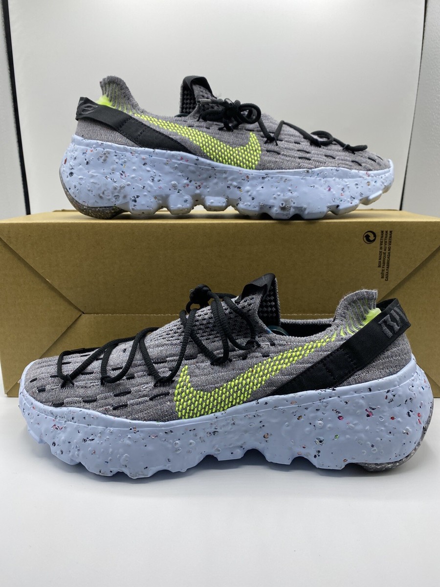 Nike Space Hippie 04 | Grey Volt | CD3476-001 US Women's Size 10