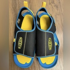 Keen Notch River Shoes Sandals Water Beach Swim Kids Childrens Black Blue Yellow