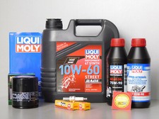 Wartungs - Set - Moto Guzzi Stelvio 1200 - Inspektion Öl Zündkerze Filter