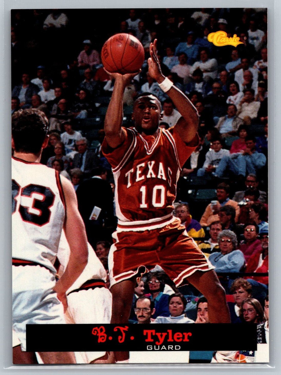 B.J. Tyler 1994 Classic Draft Set Break BASKETBALL #57 Texas