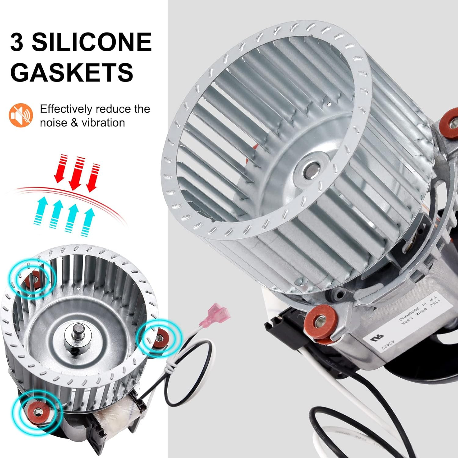 80472 & 80472A Distribution Blower Motor for US Stove & USSC American Harvest 60