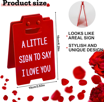 Valentine'S Day Gifts Romantic I Love You Sign Funny Table Desk