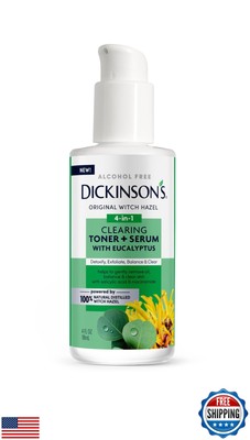 Dickinson's Witch Hazel Clearing Toner + Serum with Eucalyptus
