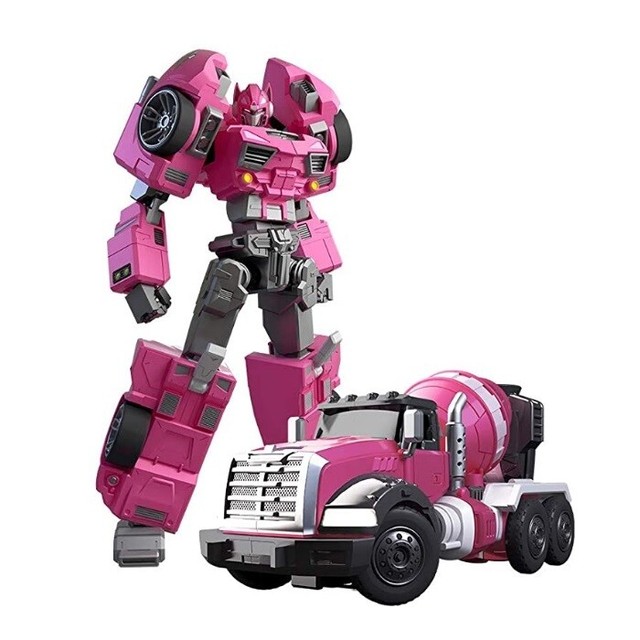 pink transformer toy