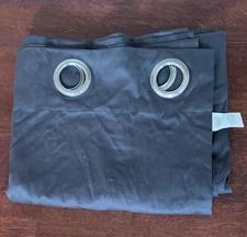 Zorlu USA Inc. 50" x 84" L, 1 Grommet Window Curtain Panel - gray