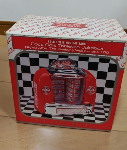 Vintage Coca-Cola Jukebox Coin Bank Music Box Diner Sound Toy Las Vegas 4059AK - Picture 15 of 18