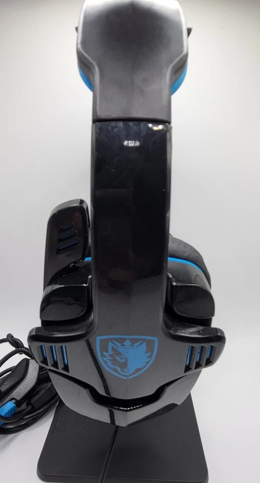 SADES SA-708 Multimedia Gaming Kopfhörer 3,5 mm Stereo Headset . Tested working. - Image 2 of 4