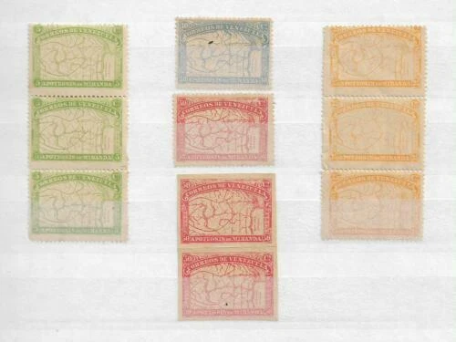 Good (G) Flowers Venezuelan Stamps