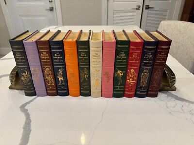 Andrew Lang Fairy Books Easton Press Complete Extremely Rare Excellent Condition