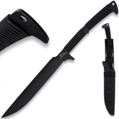 Black Ronin Tak-Kana Sword | 3Cr13 Stainless Blade | Scabbard | 29 1/2'' Overall