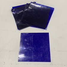 7.5" R74 Rosco 74 Night Blue Filter Pre-Cut Gel Source Four Par lot of 12