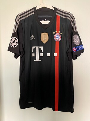 RIBERY, 14-15 BAYERN MUNICH THIRD UCL ADIZERO MATCH UN WORN