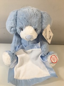gund peek a boo puppy blue