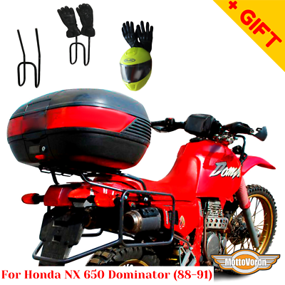 1988-1991 Honda NX650 Dominator Luggage Rack System RD02 Side
