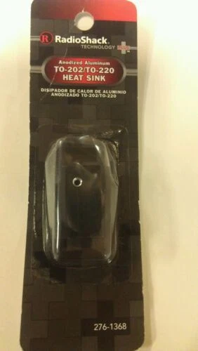 RadioShack Aluminio disipadores de calor de componentes electrónicos