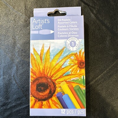 Artist's Loft 12 pcs Color Oil Pastels - Great Conditions