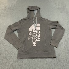 The North Face Hoodie Womens Small Gray Pullover Sweatshirt Outdoors Ladies