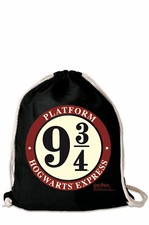 Logo Shirt® Harry Potter - 9 3/4 Hogwarts Express - Bolsa de gimnasia mochila de algodón