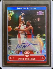 Will Blaylock Auto - 2006-07 Topps Chrome - R...