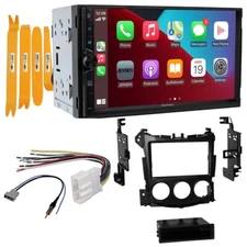 Jensen 7" Apple Carplay Receiver Stereo | Install Kit for Nissan 370Z 2009-2020