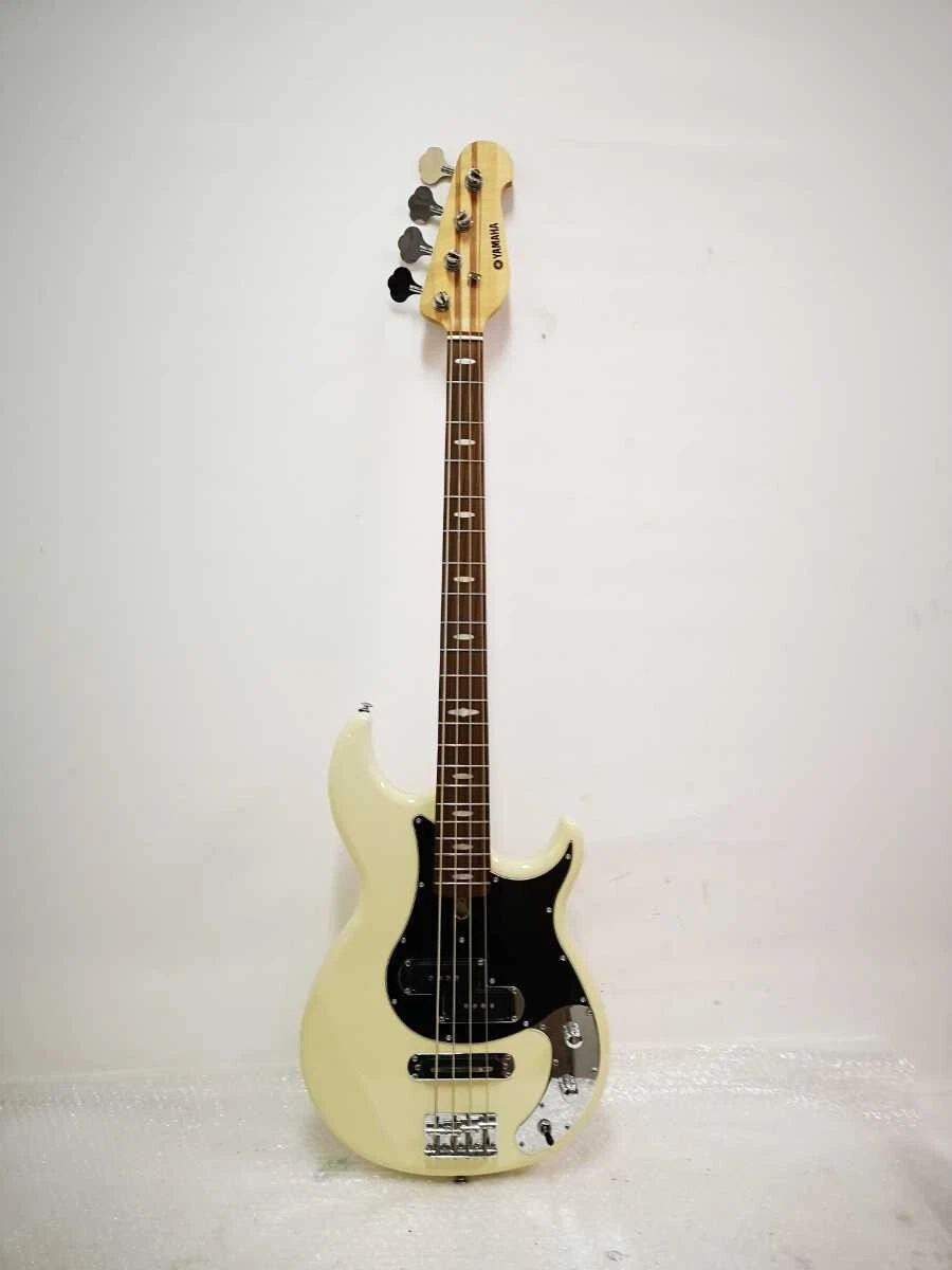 Electric Bass Guitar YAMAHA BB424X Vintage White Sound Confirmed