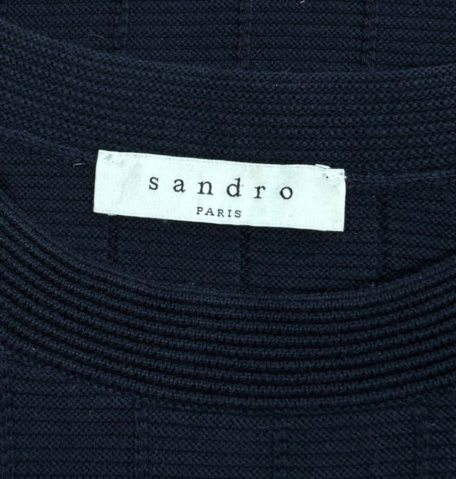 Sandro Structured Cotton Pullover size 2 - image 9