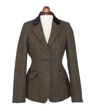 Shires Aubrion Saratoga Ladies Jacket - Green Check