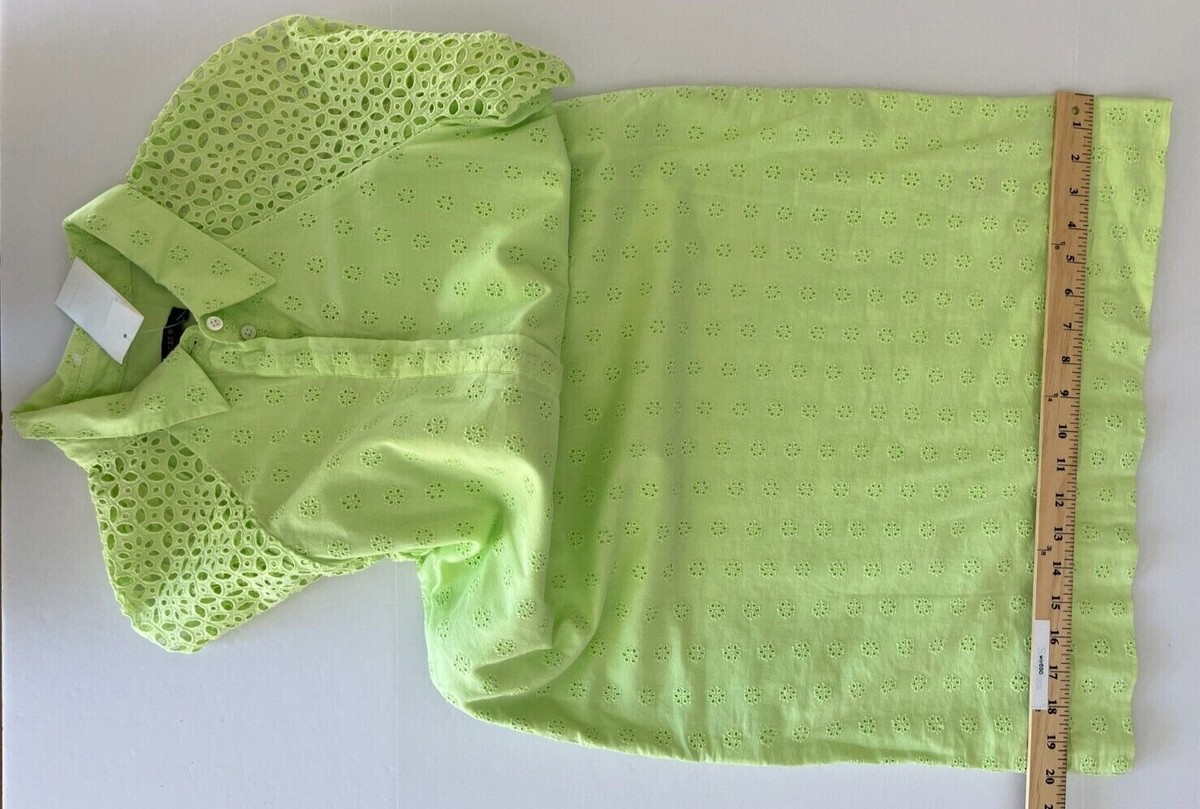 chinese dress ladies J.Crew - Neon Yellow Floral Lace Sleeveless Sheath Dress Sz 00