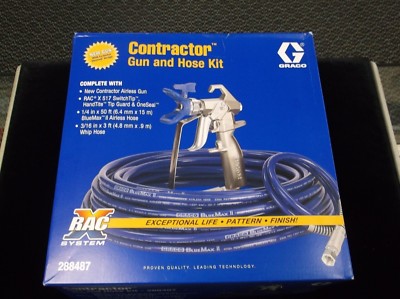 Graco Airless Paint Gun 288487 RACX Hose Kit Whip Hose Tip FREE  SHIPPING