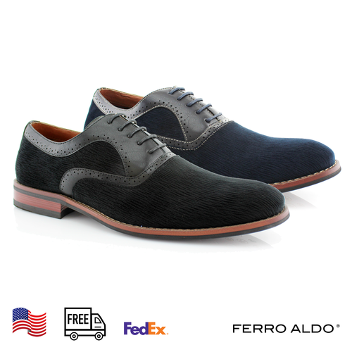 Ferro Aldo Men's Velvet Daily Shoes for 