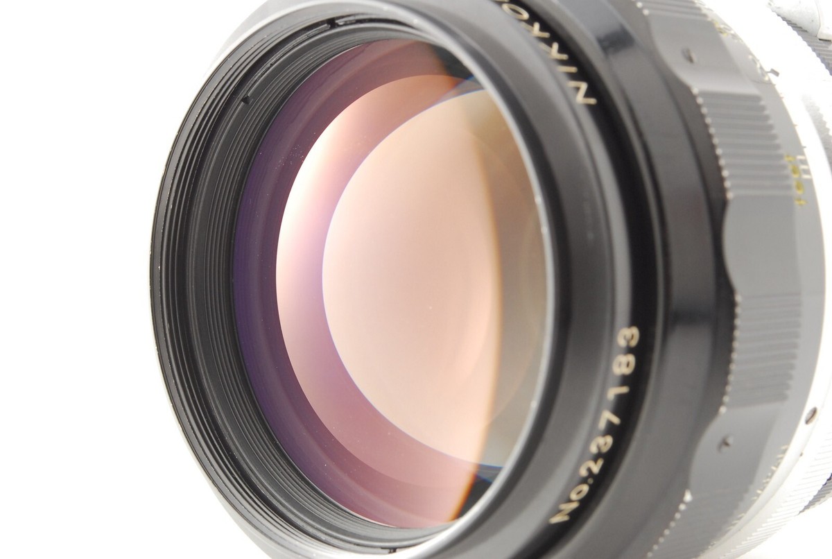 ★美品★ Nikon NIKKOR-H Auto 85mm F1.8 MINT】 Nikon Nikkor-H Auto 85mm F1.8 Non Ai Portrait Lens