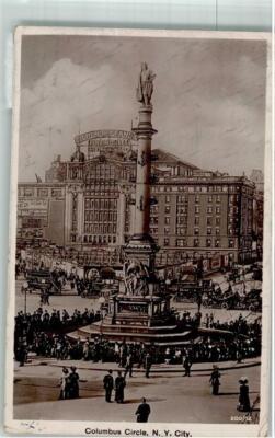 39761078 - New York City Denkmal Columbus Circle 1912