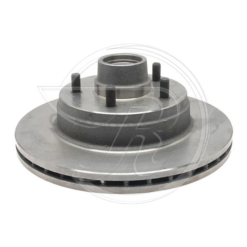 Front Brake Rotor and Hub Ceramic Brake Pads For 1985-1992 Chevrolet Astro - Image 4 of 4