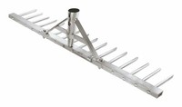 Idealspaten Rechen Alu 16 Zinken Arbeitsbreite 620 Mm - 66450010