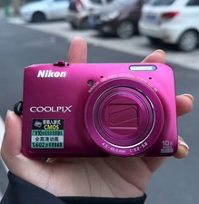 98 New Nikon COOLPIX S6300 16.0MP Digital Camera 10X Zoom Roes Pink English