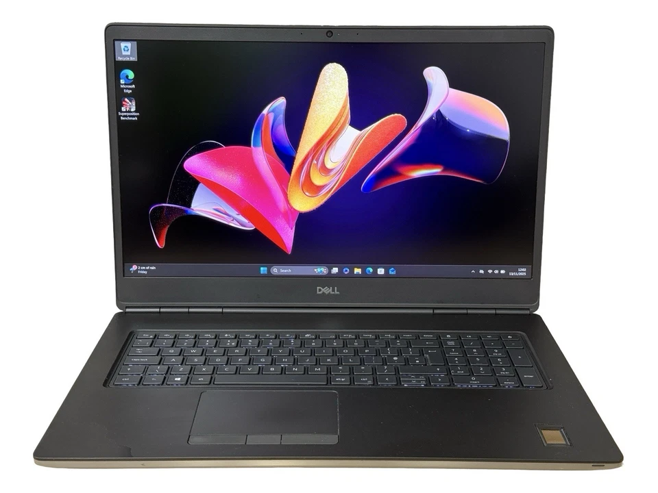 Dell Precision 7760 Laptop 17.3" i9-11950H 128GB RAM 2TB NVMe Win 11 RTX A4000 - Image 3 of 4