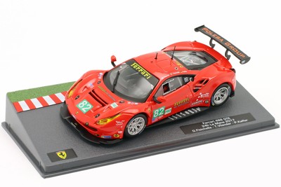 Ferrari 488 GTE #82 24h LeMans 2017 Vilander, Fisichella, Kaffer 1:43 Altaya