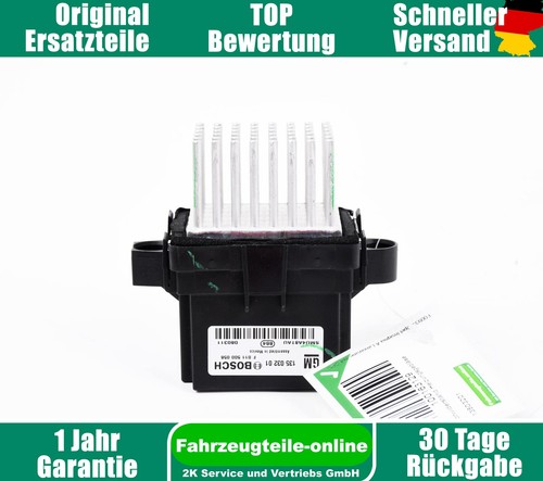 Vorwiderstand Heizungsgebläse Opel Insignia A G09 13503201