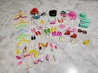 Vintage Barbie Doll Shoes Boots, Bags Hat,Accessories ,Hangers