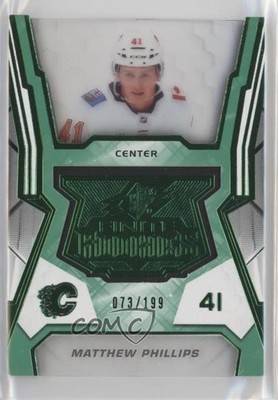 2021-22 SPx Finite Rookies Green 73/199 Matthew Phillips #F-16 RC 09wc
