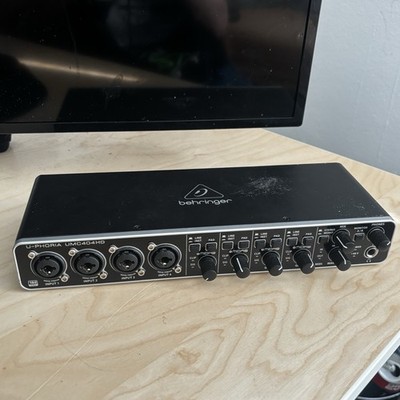 Behringer UMC404HD Audiophile 4x4, 24-Bit/192 Khz USB Audio/MIDI For Repair