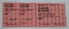 ticket billet UNUSED stub