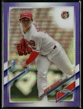 2021 Topps Chrome NPB #148 Koya Takahashi Purple Refractor #/299