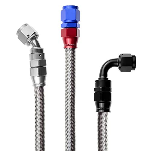 Redhorse Performance 402 Series Push Lock Hose - 3 Feet, Black
