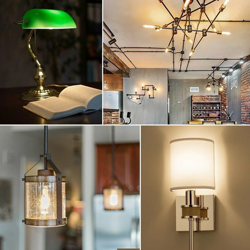 Luxrite T10 LED Tubular Edison Light Bulb 5W=60W Soft White Damp Rated 3-Pack - Image 2 of 4