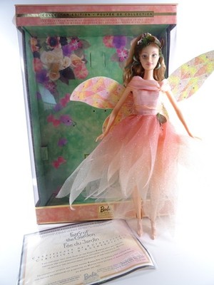 Vintage Collector Doll Fairy of the Garden Barbie Mattel #28799 mit OVP (22103)