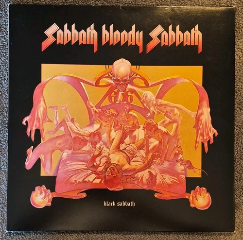 Black Sabbath – Sabbath Bloody Sabbath LP UK 1st Press WWA 005 1973