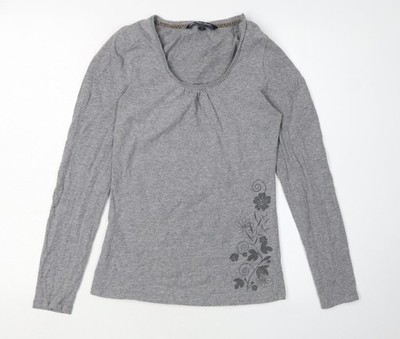Damen-T-Shirt Größe 8 Peter Storm grau Baumwollmischung